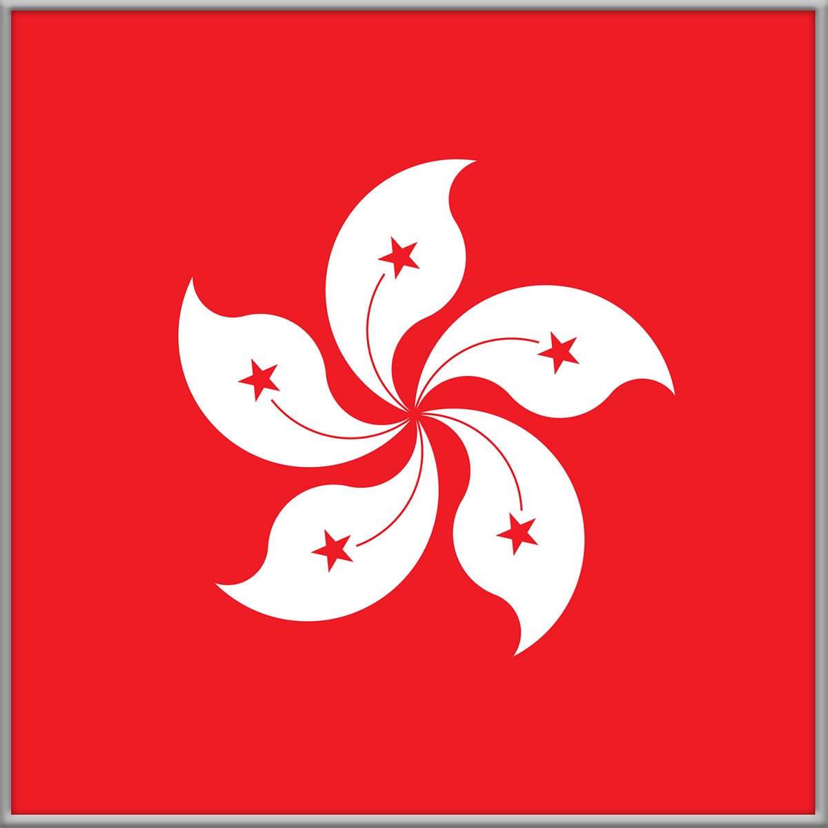 Hong Kong South Asian offshore jurisdiction flag