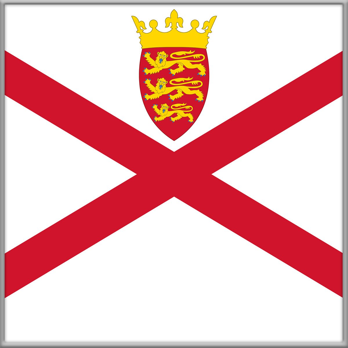 Jersey British Channel Islands European offshore jurisdiction flag
