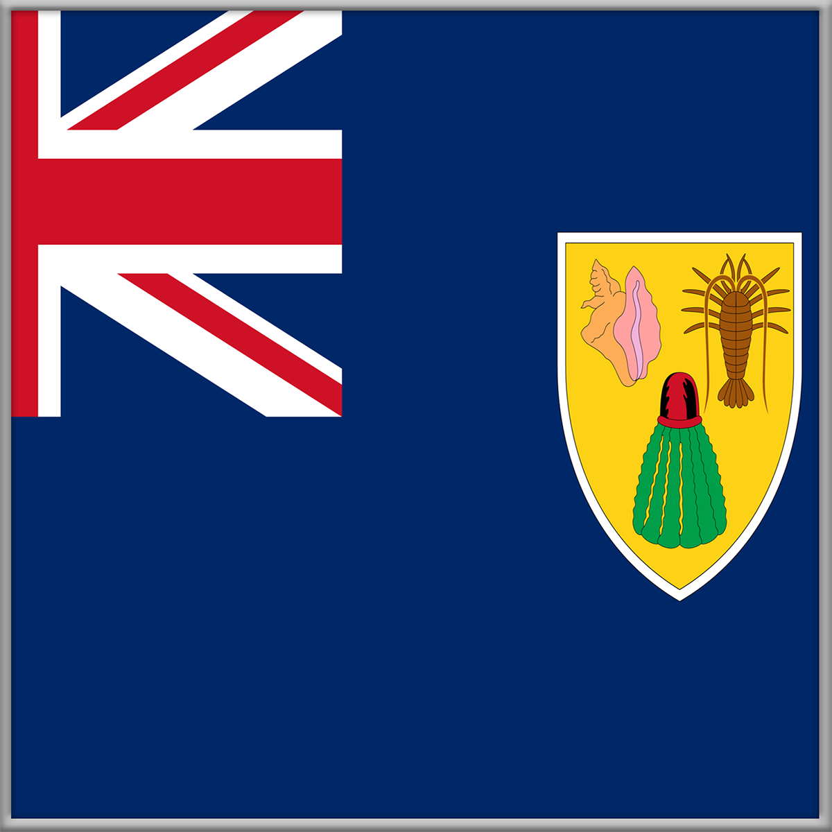Turks and Caicos Caribbean island offshore jurisdiction flag