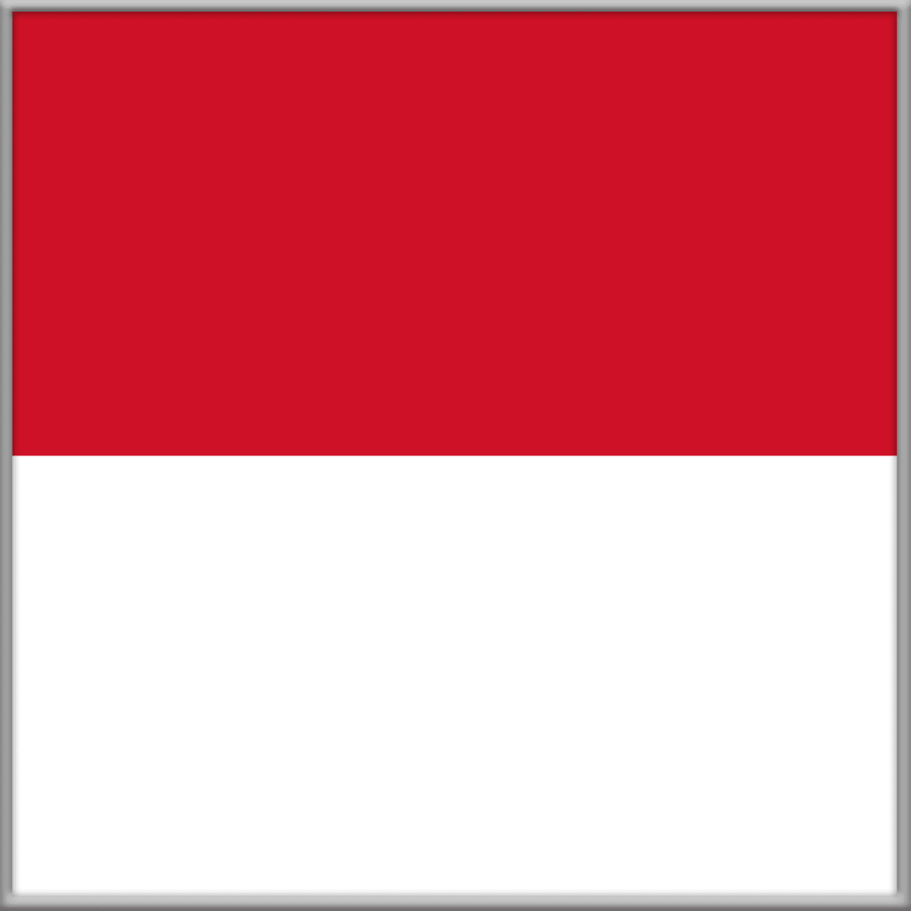 Principality of Monaco European offshore jurisdiction flag