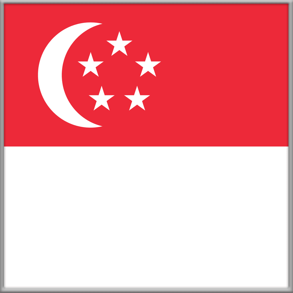 Singapore South Asian offshore jurisdiction flag
