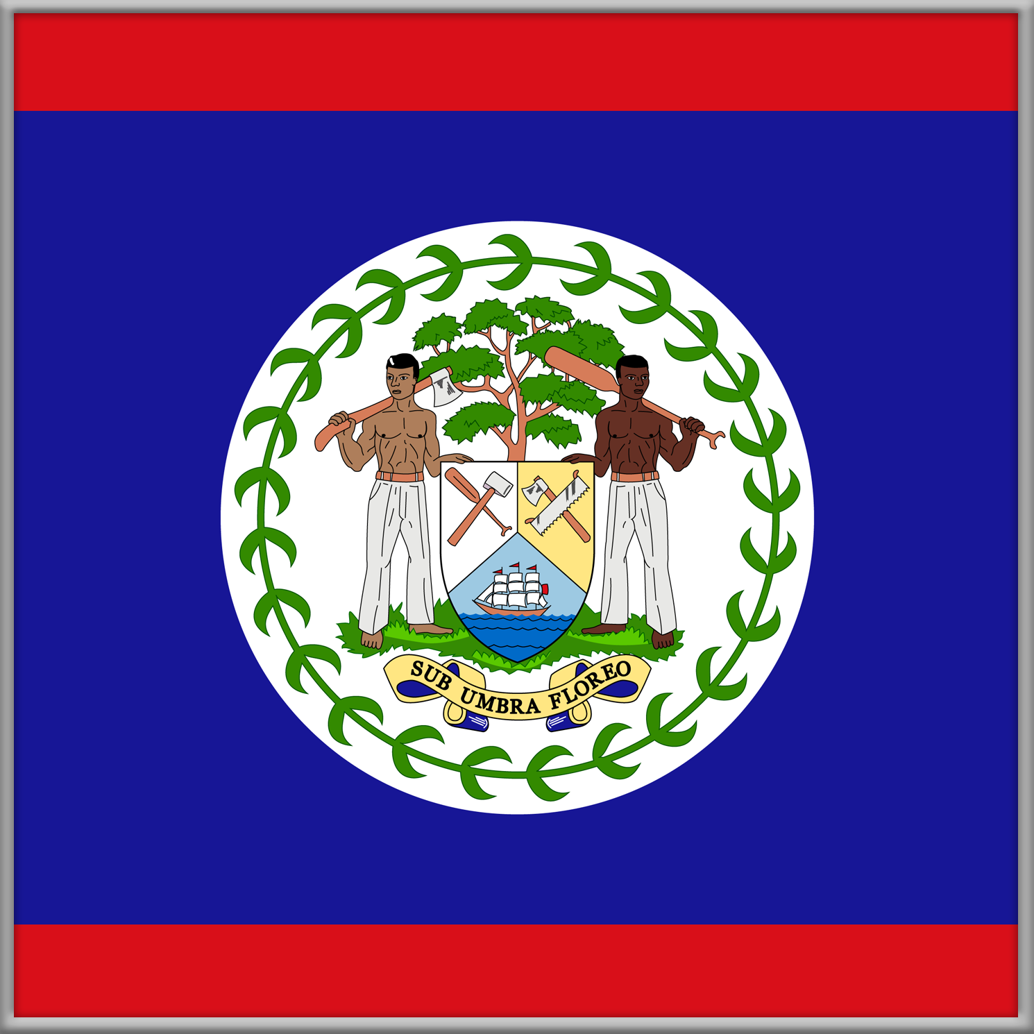 Belize South America offshore jurisdiction flag